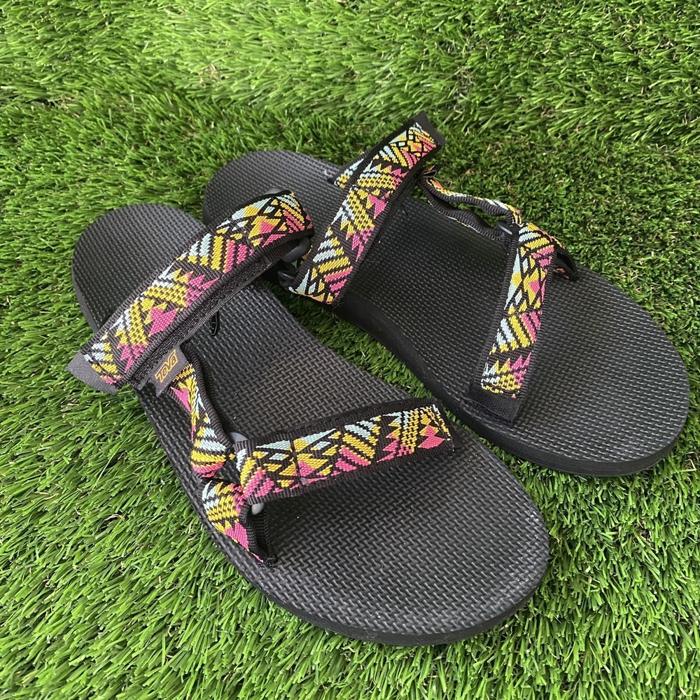 Teva Sandals‎ Original Universal 1124230 Womens 9 Multicolor Strappy Waterproof